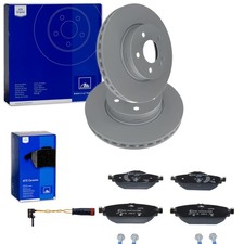 ATE BREMSSCHEIBEN + CERAMIC BELÄGE VORNE für MERCEDES C-KLASSE W205 S205 A/C205