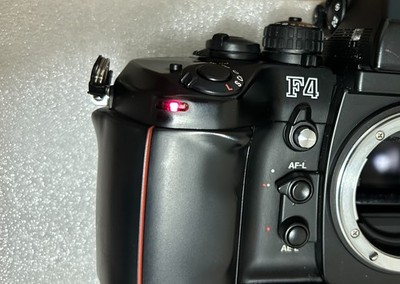 MINT w/Strap] Nikon F4S SLR 35mm Film Camera Black Body MB-21 DP