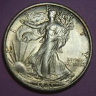 1943-S Liberty Walking Silver Half Dollar - 50C - No Reserve!
