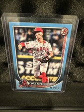 2025 Bowman - Zach Neto #55 Sky Blue /499