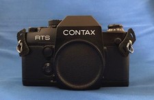 Contax RTS II Quartz 35mm SLR Camera Body Black Used Good JP