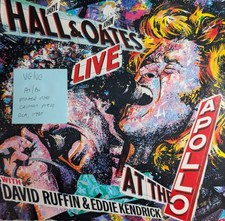 Daryl Hall & John Oates Live Vinyl Record LP VG/VG PL87035 1985