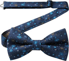 Bow Ties for Men Pretied Bowties Classic Formal Business Bow Tie Adjustable Tuxe