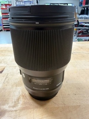 Sigma 85mm f/1.4 DG HSM Art Canon EF Mount Full Frame Prime Portrait Lens USA