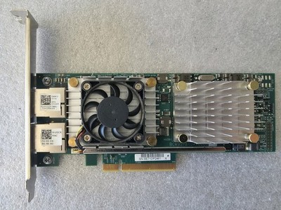 Dell W1GCR Broadcom 57810S Dual Port 10GbE Converged Network Card Full Height