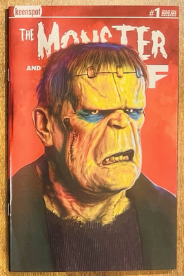 #ad #ad MARK SPEARS THE MONSTER AND THE WOLF 1 NM NM 1:420 A57 FRANKENSTEIN FOIL 2025 $19.95
