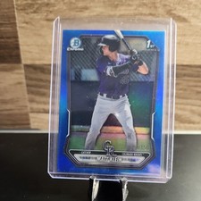 2026 Bowman Baseball Matt Klein 1st Bowman True Blue Refractor #120/150 Rockies