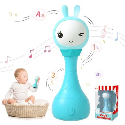 Alilo Yoyo Talking Bunny Baby Singing Musical Rattle Mimicking Toys Repeats