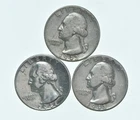 TOUGH 1941-S 1942 1942 Washington Quarter 90% Silver Lot *796