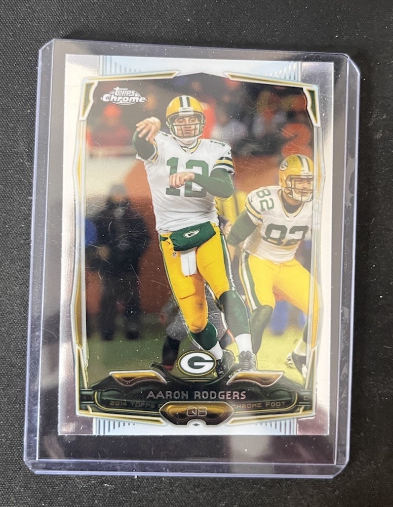 2014 Topps Chrome - Aaron Rodgers #83 White Jersey
