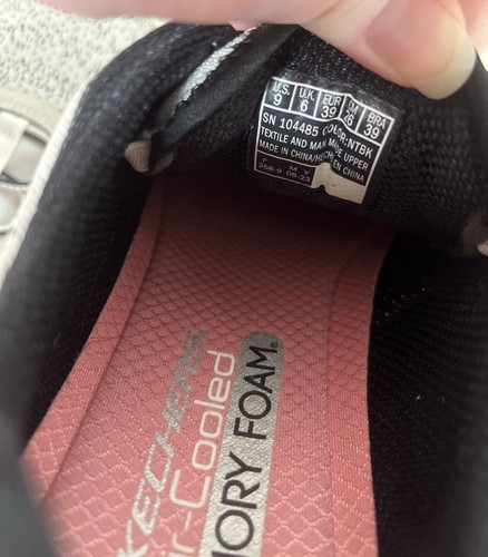 Skechers Vapor Foam Lite Revolve Natural Black Womens Athletic Sneaker Size 9 - Bild 7 von 11