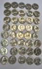 Lot of 40 - $10 Face Value Beautiful AU/BU 1964-D Washington Quarters 90% Silver