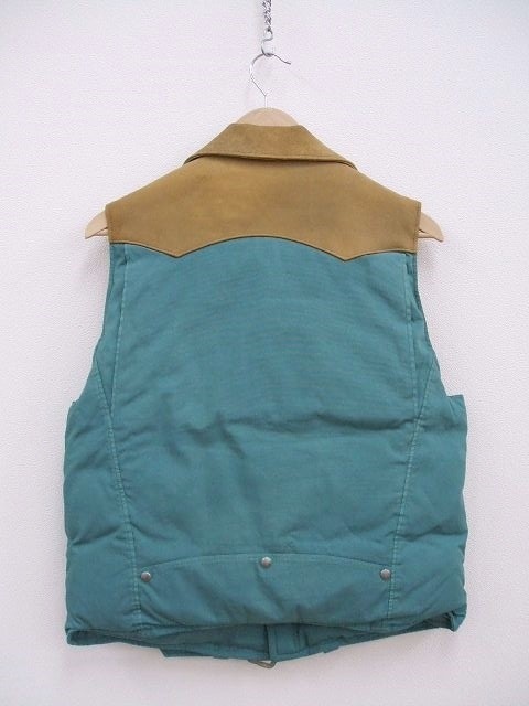 VISVIM PEERLESS Strabler Down Shell Vest Size 1 L… - image 2
