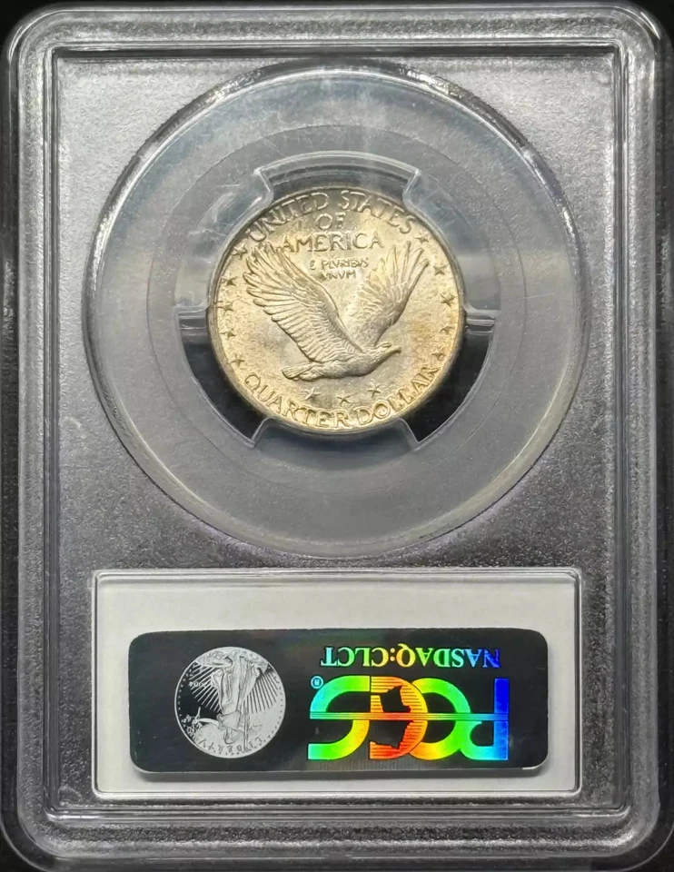 1930 Standing Liberty Quarter PCGS MS-62 - Image 2 of 2