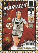2025 Donruss WNBA Net Marvels #24 Hailey Van Lith RC Chicago Sky