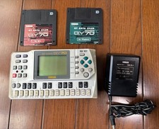 Yamaha QY70 Music Sequencer with AC Adapter and Floppy Disk Tested Working Used