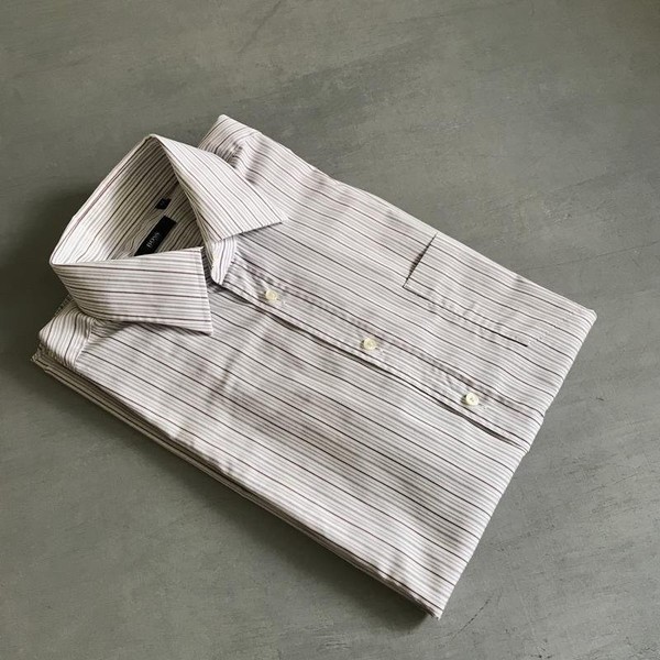 Men Hugo Boss Shirt White Cotton 42 / XL / 50 #1V77