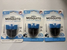 3x LOT Thermacell Mosquito Repellent Refills 36 Hours ER136 5034 Pack Cartridges