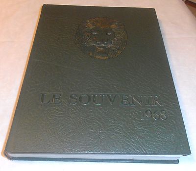1968 SOUTHEASTERN LOUISIANA COLLEGE SLU YEARBOOK VINTAGE HAMMOND LA. LIONS