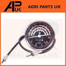 Tachometer Rev Counter & Drive Cable for Case International IH 434 Tractor