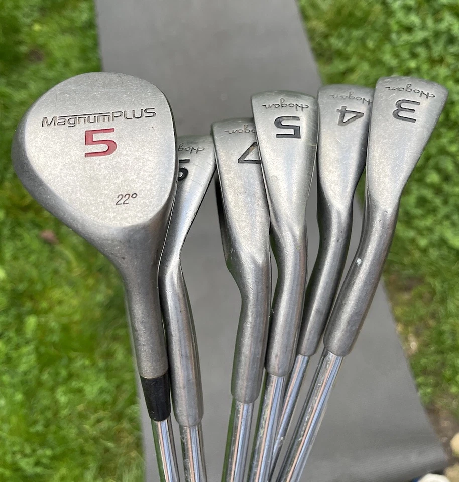 Set of 6 Ben Hogan Magnum Plus Irons 3,4,5,7,9 5 wood driver 22 degrees - Image 3 of 4