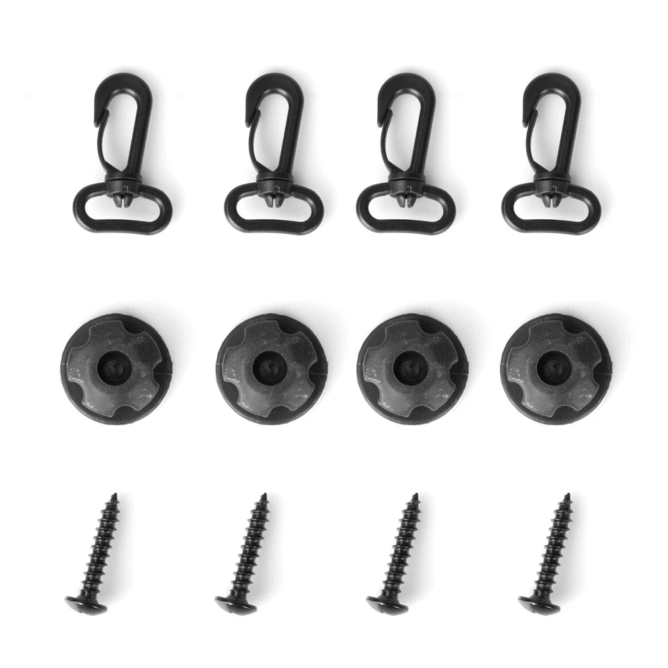 Car Trunk Cargo Net Pocket Elastic Mesh Organizer Truck SUV Universal 4 Hook Bag - Image 4 of 4