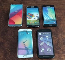 5 Pack Multi Color Toy Phone for Kids Dummy Cell Phone Samsung Note Motorola B