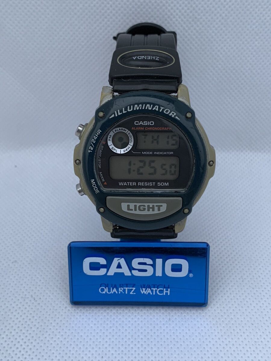 Casio W-89H Men LCD Digital Alarm Chronograph Watch Vintage Wristwatch Mod  1536