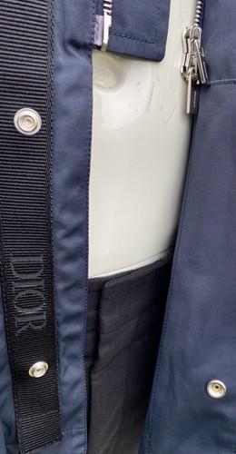 UltraRare & Great Dior Homme AW20 Dior Logo Oversized Nylon Parka Jacket - Picture 14 of 22