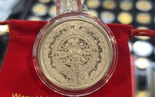1 oz. Golden State Mint Silver Round Aztec Calendar .999 Fine free shipping USA 82.13 per troy oz