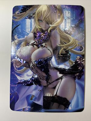 Fischl Von Amy Genshin Impact Hot Sexy ACG Goddess Waifu Card Girl Doujin Anime