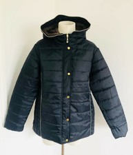 Gabriella Vicenza Navy Padded Coat Size 10-12new No Tags