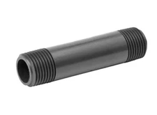 Spears 879-020 Schedule 80 Gray PVC 1/8“ X 2” Male Threaded Fitting Nipple Pipe