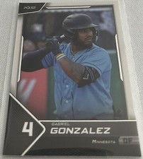 2024 Pulse Baseball Gabriel Gonzalez Minnesota Twins base card