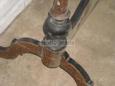 ANTICA EBANISTERIA_INUSUALE CULLA IN LEGNO_PER BAMBINI_DECORATIVA_DA RESTAURARE