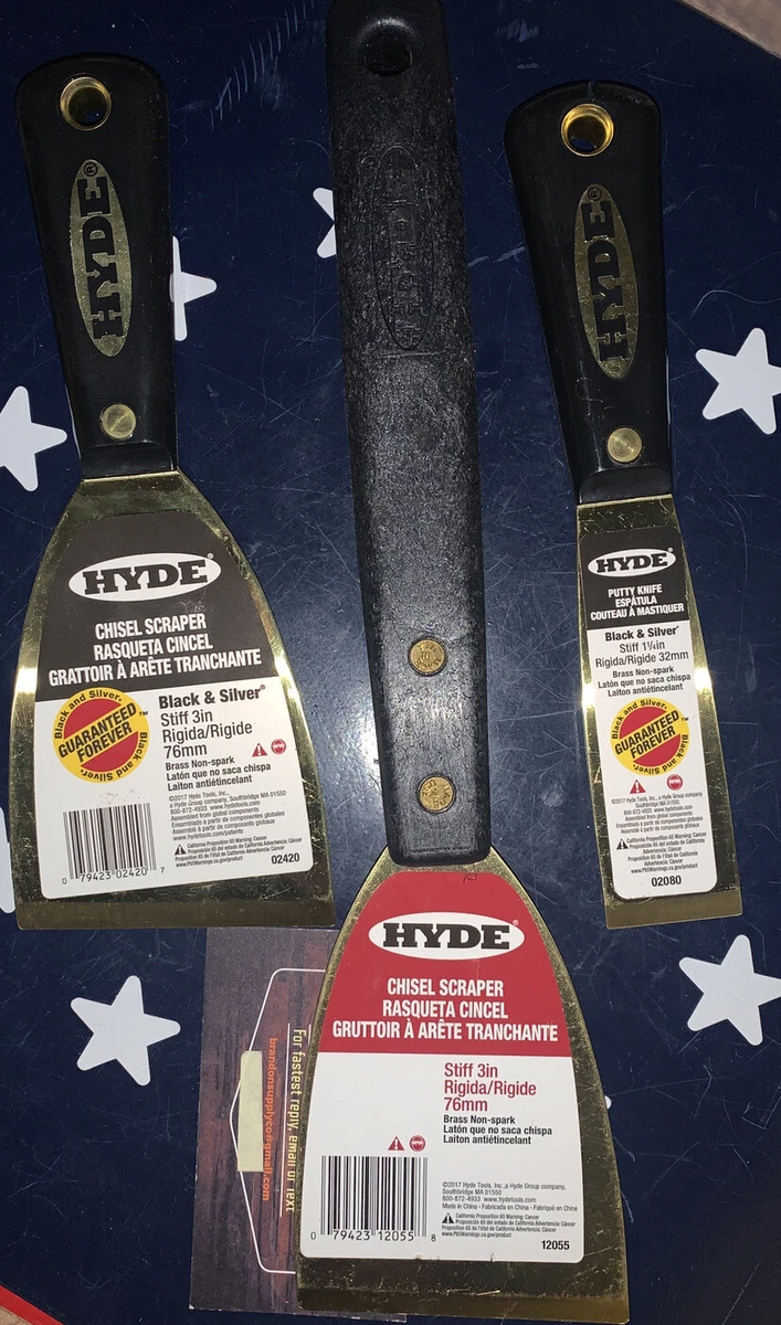 Buy The Hyde Mfg 02400 Stiff Chisel Scraper, 3 Inch | Hardware World - View #5