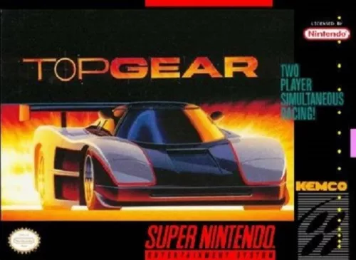 Top Gear - SNES Super Nintendo Game