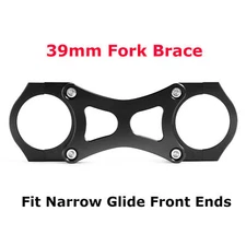 39mm Fork Brace Narrow Glide For Harley Dyna Super Glide Sportster XL 883 C L