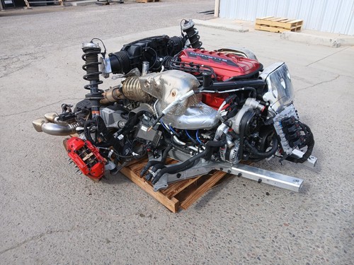 2020-2025 CORVETTE C8 Z51 LT2 ENGINE TRANS SUSPENSION DROPOUT ASSEMBLY W/BRAKES