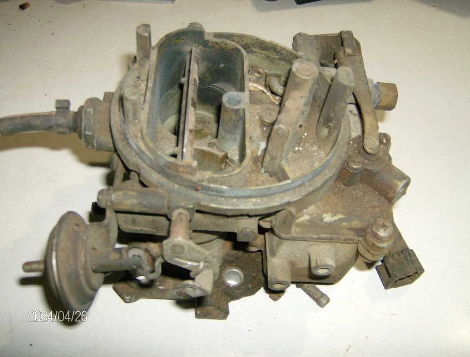 Carburador Mopar 360 400 Holley 2BBL R 8445A 4041869 Chrysler Dodge Plymouth OEM Foto 3 de 4