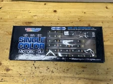 LEDGLOW 6pc YELLOW SMD LED FLEXIBLE MOTORCYCLE UNDER GLOW ACCENT BODY KIT