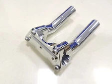 CNC 5.5" Handlebar Riser 1" Top Clamp For Harley Road Glide King FLTR FLHR FLHRC