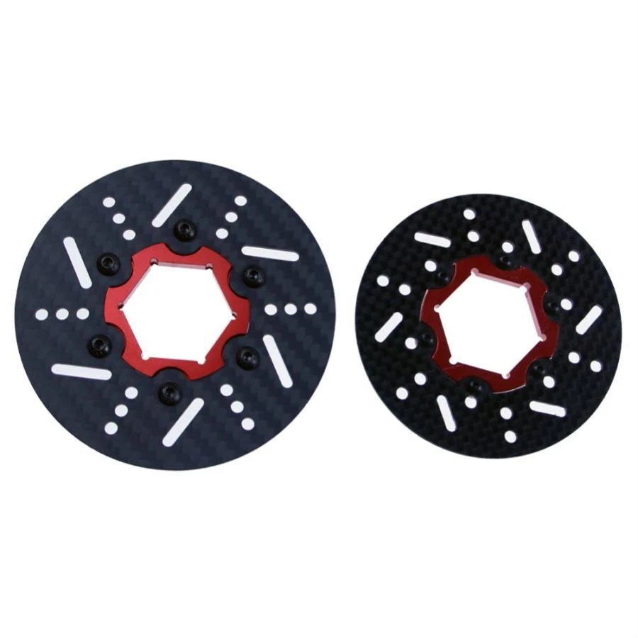 Front and Rear Brake Carbon Disc of 4 Wheel Hydraulic Braking for HPI BAJA 5B 5T - Image 2 of 4