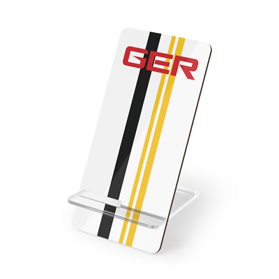 Germany Proud German Cell Mobile Smart Phone Desk Display Stand Holder Tech Gift