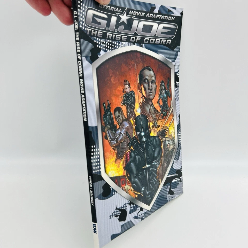 G.I. Libro de bolsillo Joe The Rise of Cobra adaptación cinematográfica cómic TPB comercio Foto 2 de 4