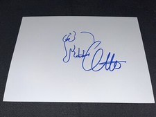 OTTO WAALKES autograph signed drawing 20x30 cm index card in person OTTIFANT