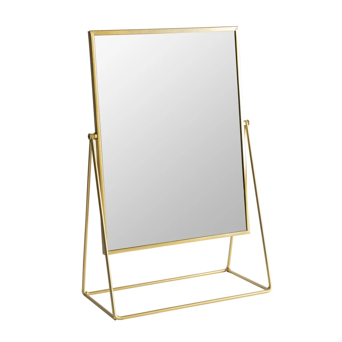 Desk cheap mirror gold