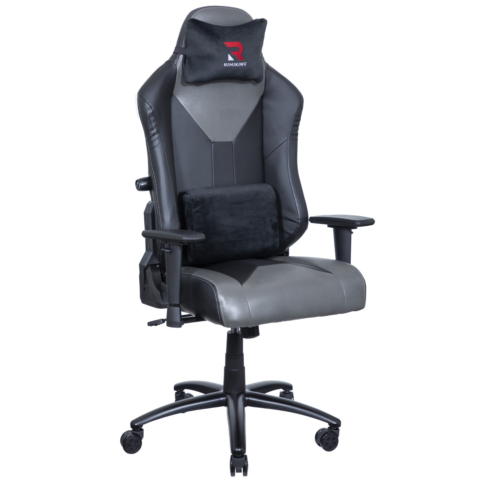 Rimiking Carbon Grey Gaming Chair – Brand New Ergonomic Design-image