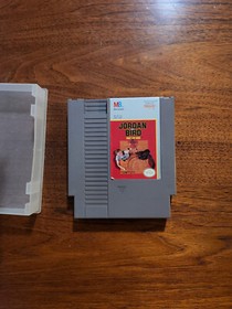 Jordan vs Bird One on One Nintendo NES Video Game Cartridge with case Preowned