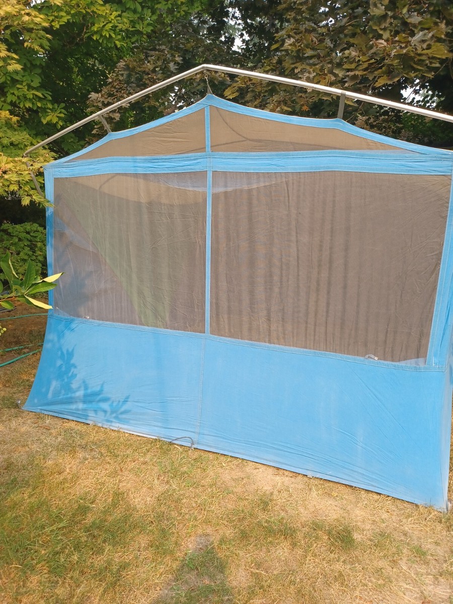 Vintage SEARS Ted Williams Hillary 8+ Person CANVAS CABIN TENT Vintage SEARS Ted Williams Hillary 8+ Person CANVAS CABIN TENT